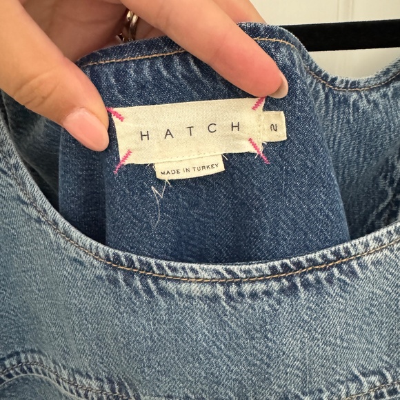 Hatch Maternity - The Kiley Denim Mini Dress - Picture 6 of 7